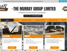 Tablet Screenshot of murraygroup.ca